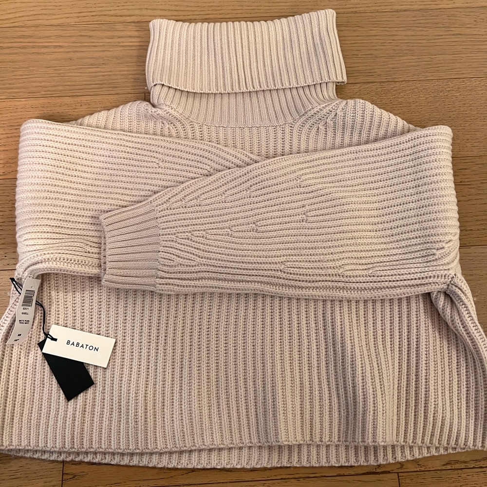 Chunky cropped turtleneck from Aritzia